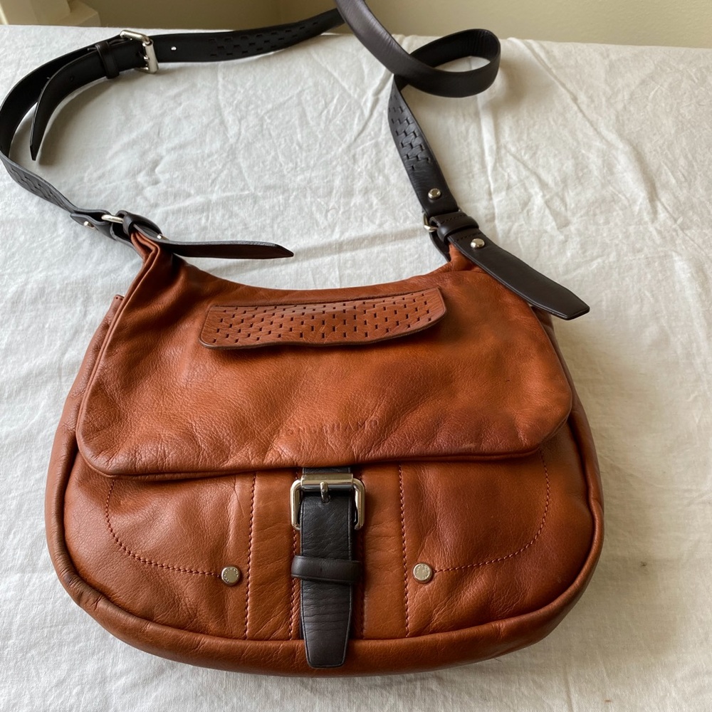 Longchamp Balzane Leather Hobo Bag